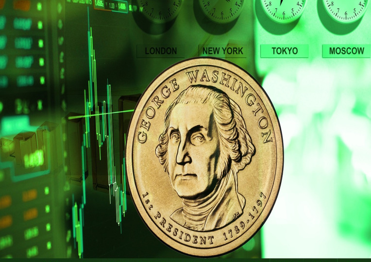 stock market trading floor